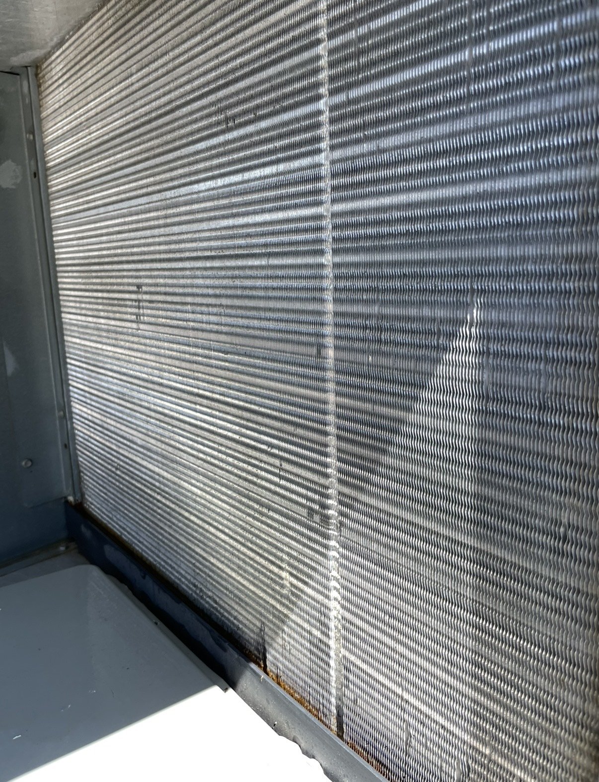 Restored evaporator coil