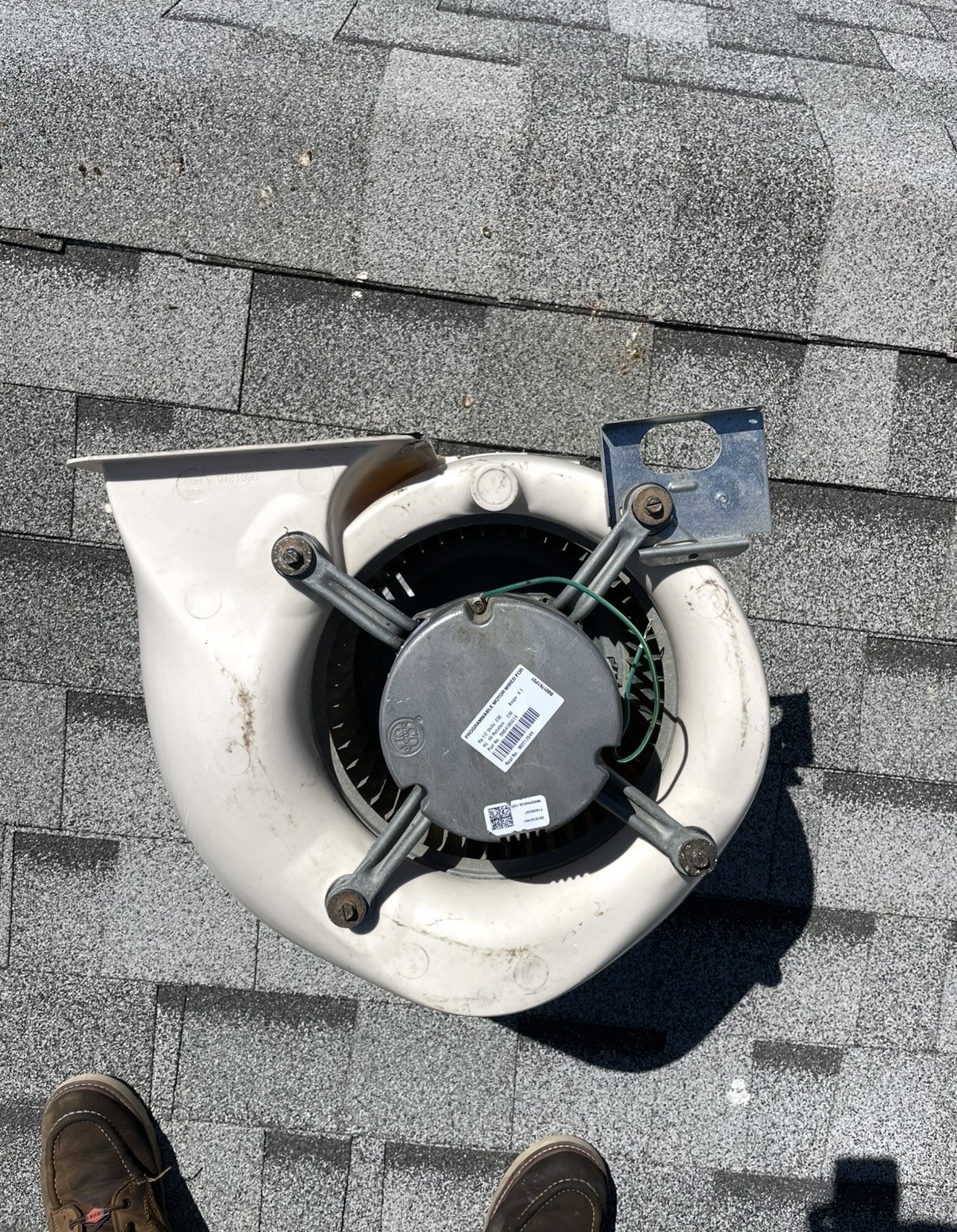 New programmable ECM motor installed